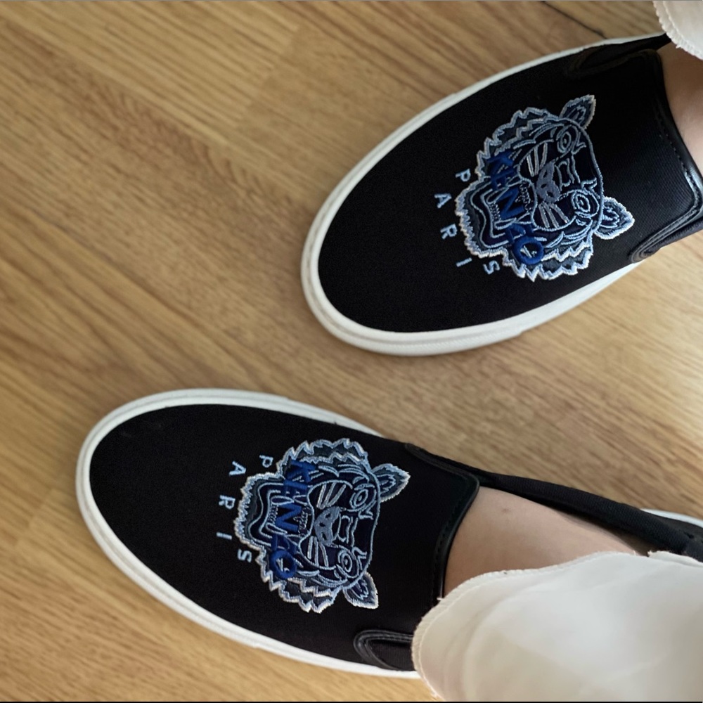 Kenzo K-Skate Tiger slip-on trainers